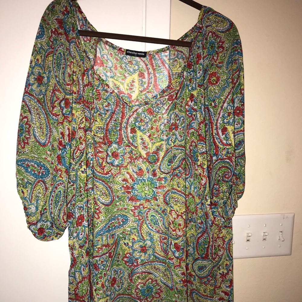 🌼Paisley blouse🌼